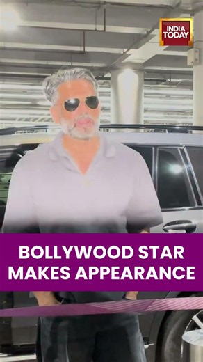 Suniel Shetty Spotted At Airport, Bollywood Star Greets Fans During Public Appearance In Mumbai