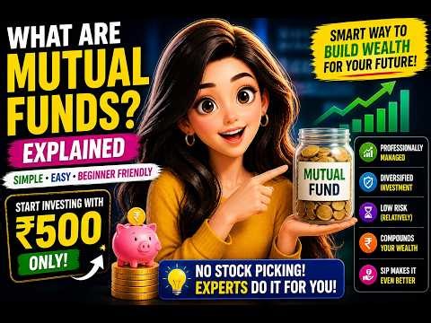 What are Mutual Funds? (Beginner Guide | Start with ₹500)