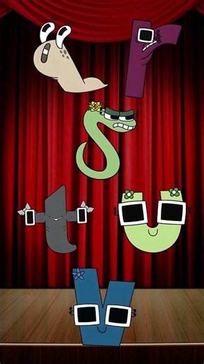 Cute Lowercase ABC Song Shorts | Colorful Alphabet Characters | Learn a–z #abcsong #learnabc