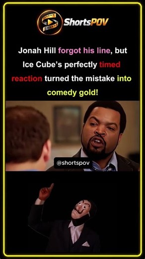Jonah Hill Forgot His Line… Ice Cube’s Reaction Was Priceless! 😂🔥 #movie