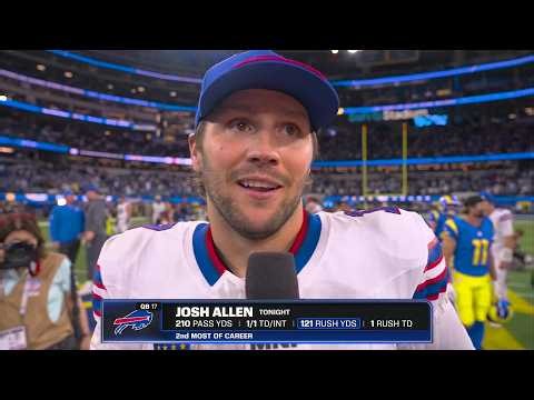 ‘It feels good being on this side’ 😅 Josh Allen after the first OT win of his career | NFL on ESPN