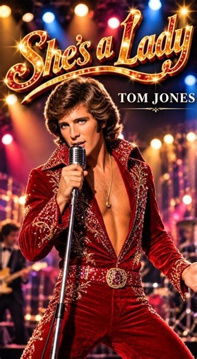 🔥 She's a Lady – Tom Jones | Retro Rock & Roll Stage Performance 🎤 #Shorts