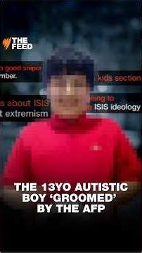 The 13yo 'groomed' by the AFP #onlinesafety #radicalisation #documentary
