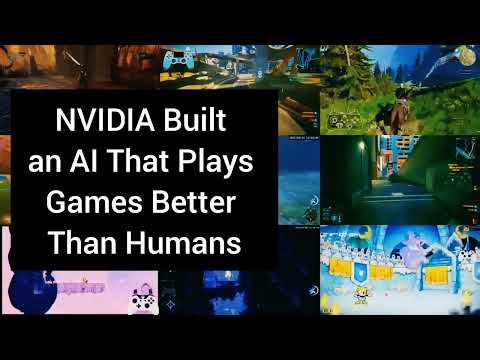 NVIDIA NitroGen: The AI That Plays Games for Humans (40,000 Hours of Training)