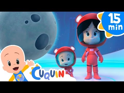 Way Up in the Sky: The Moon | Fun Songs with Cleo & Cuquin