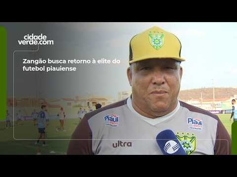 Zangão busca retorno à elite do futebol piauiense