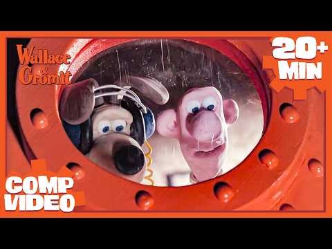 ONE SMALL STEP FOR MAN ONE GIANT SLICE OF MOON CHEESE FOR WALLACE 🌕🚀🔪 | Wallace & Gromit