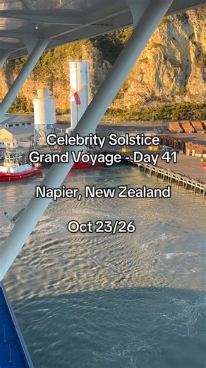 Celebrity Solstice Grand Voyage Day 41 on October 23, 2026 in Napier, New Zealand
