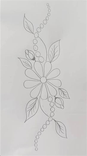 Simple and Cute Border Design Drawing Tutorial 🩷🩷 How to Draw Simple Border Design Project Work #art