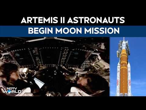 Artemis II Astronauts Embark On A High-Stakes Flight Around The Moon