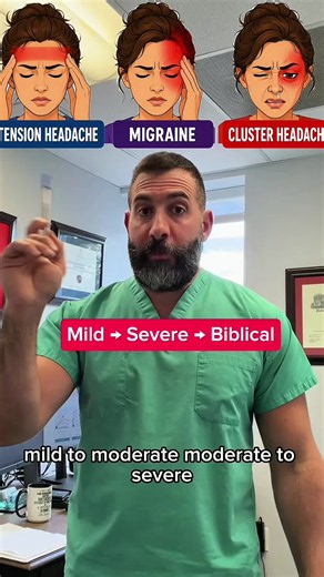 Explore the differences between tension headaches, migraines, and cluster headaches. Understanding symptoms and treatment options can help you identify what you might be experiencing. Join the discussion! #headaches #migraine #clusterheadache #tensionheadache #neurology