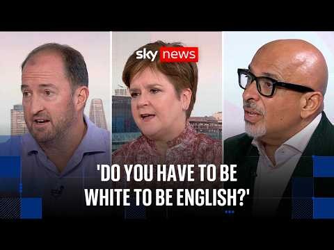 Sky News panel discuss Suella Braverman's comments about what makes you English