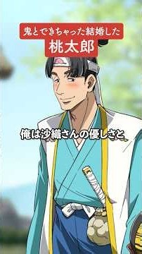 鬼と出来ちゃった結婚した桃太郎2 #アニメ #コントチャンネル #漫画