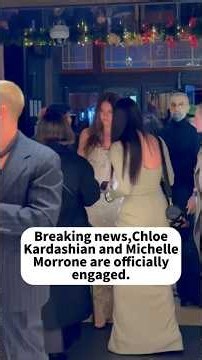 Breaking news, Chloe Kardashian and Michelle Morrone are officially engaged.