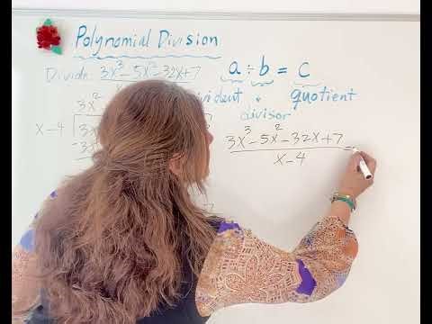 Polynomial Division by Long Division