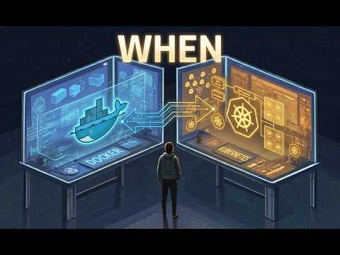 Docker vs. Kubernetes: The ONLY Video You Need to Finally Understand Containers!