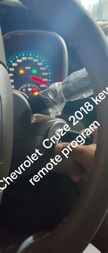 Chevrolet Cruze 2018 key remote programming