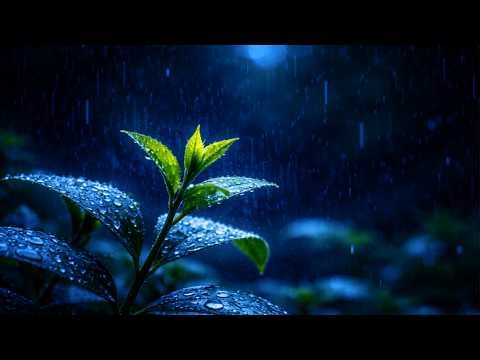 Rain on Leaves – Fall Asleep Fast with Relaxing Nature Sounds 24/7 🌿🌧️