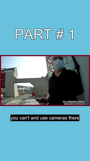 Security Guard LOSES IT Over Camera!