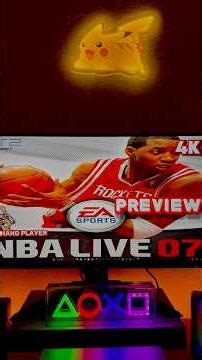 NBA Live 07 Gameplay PS2 One Hand Player