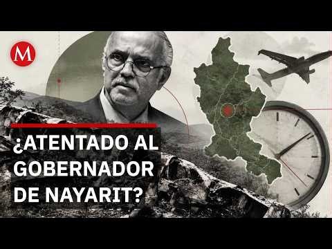 Fiscalía de Nayarit indaga atentado contra gobernador tras caída de avioneta