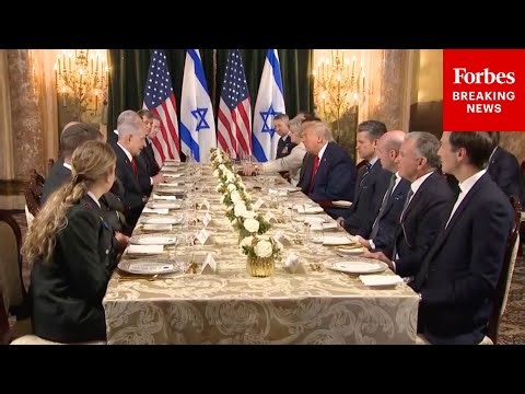 BREAKING NEWS: Trump Says He And Netanyahu Have 'Already Settled About 3 Of The Difficulties'