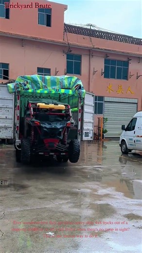 4WD Truck Extreme Unloading! 🚛💨