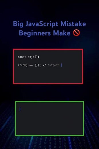 Big JavaScript Mistake Beginners Make 🚫 #coding #javascript #shorts #tricks #frontend #viral