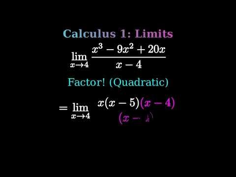 Calculus 1 - Limits