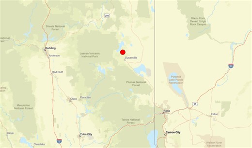 Preliminary 5.0 magnitude earthquake shakes Northern California
