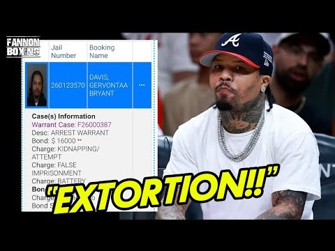 HUGE UPDATE! GERVONTA DAVIS HAS PROOF OF EXTORTION!? WALKS FREE AFTER MASSIVE MEDIA LIES!!