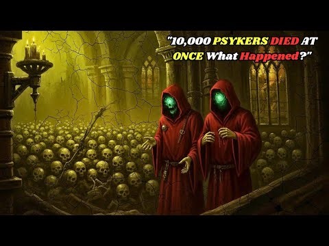 The Day the Astronomican Screamed - 10,000 Psykers Died in Perfect Synchronization