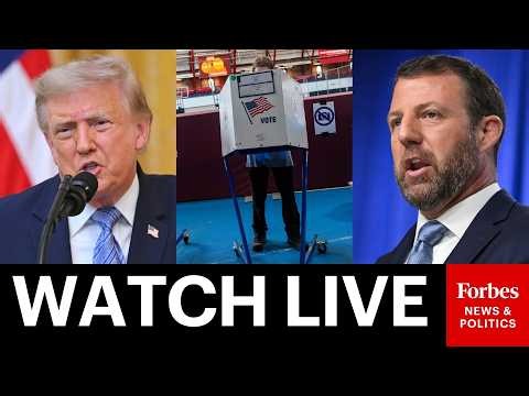 LIVE: DHS Secretary Markwayne Mullin Holds American Elections Press Conference After Trump's Address