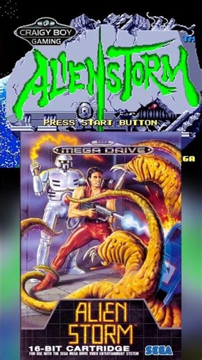'90s Arcade Game Hit | Alien Storm (SEGA Mega Drive, Genesis) #alienstorm #retrogaming
