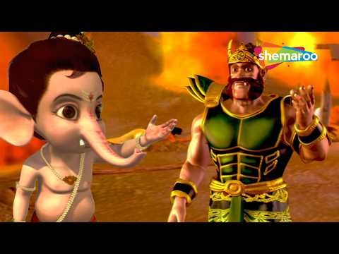 भयंकर युद्ध: बाल गणेश vs असुर | Bal Ganesh Ki Kahaniya | Hindi Kahaniya | ‪@shemaroobalganesh‬