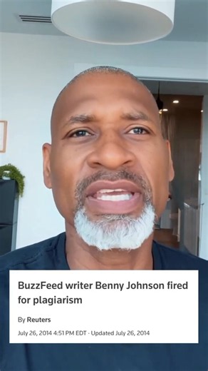 Benny Johnson’s Plagiarism Scandal Comes Back to Haunt Him 👀 #BennyJohnson #MAGA #Politics