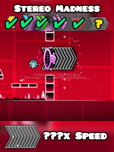 Geometry Dash Part 8: Which Speed Can Beat It?