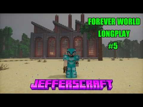 Automated Tuff Farm in Create Mod! | Minecraft Modded Longplay #5 (1.21.11 No Commentary)