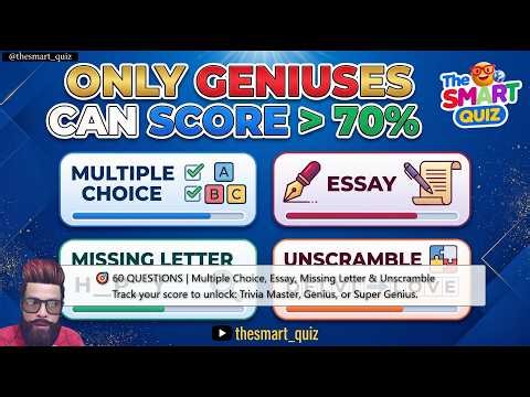 60 Question Trivia Challenge Multiple Stages Ultimate Test