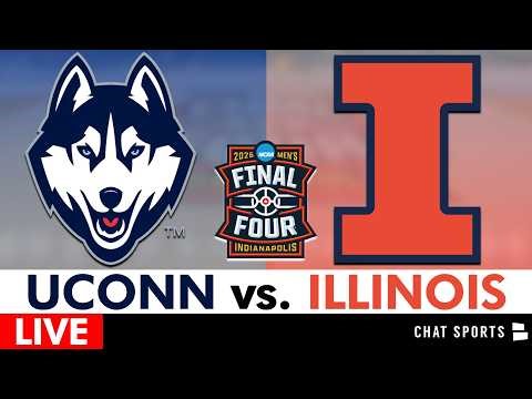 UConn vs. Illinois Final 4 Stream: Live Streaming Scoreboard, Play-By-Play, Highlights