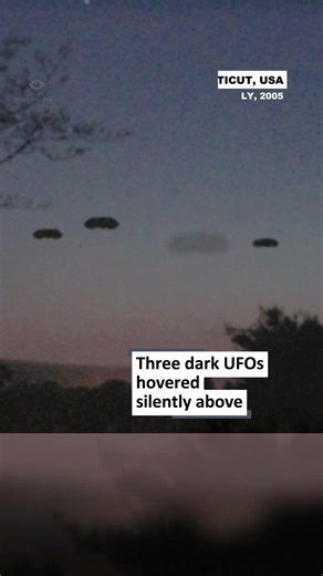 Dark UFOs Hovering Near Power Plant #uap #ufo