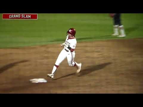 Oklahoma softball's Abby Dayton hits grand slam home run vs. Ole Miss