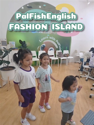 เรียนและเล่น เน้นกิจกรรม relax ตามสไตล์ เด็ก PalFish English Fashion Island ค่ะ #PalFishThailand #PalFishEnglish #PalFishClass #FashionIsland #PalFishEnglishCenter