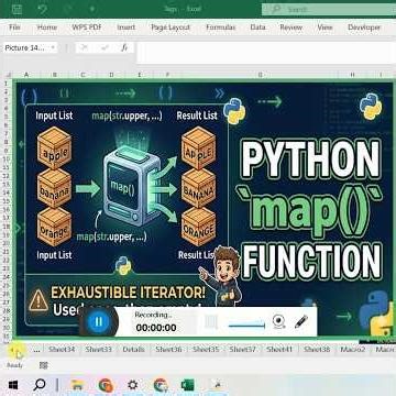 37 Map Function in Python #masteringpython #python #datascience