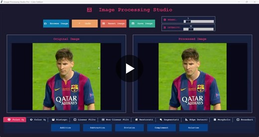 #computervision #opencv #python #imageprocessing #gui #tkinter #softwaredevelopment #computerscience #studentproject #tech | Mahmoud Hamed