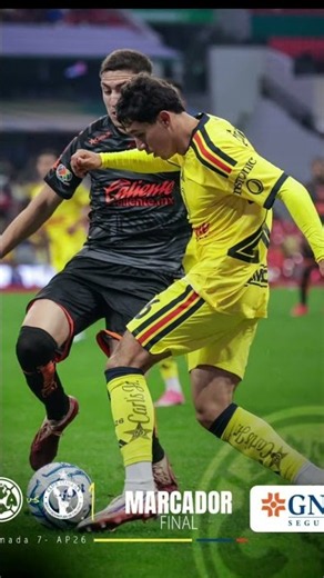Marcador final 1-1 america vs cholos de Tijuana