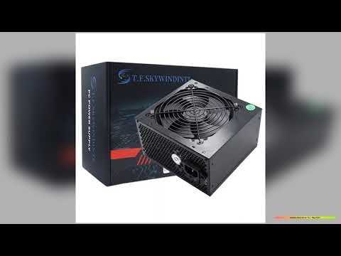 Fonte 800W PC PSU Power Supply Unit Black Gaming Quiet 120mm Fan 24pin 12V ATX Desktop Computer