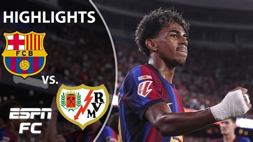 Barcelona vs. Rayo Vallecano | LALIGA Highlights | ESPN FC