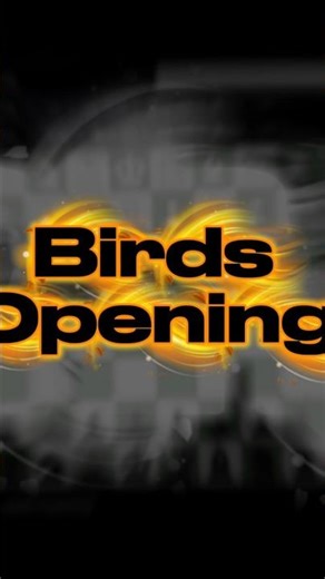 Bird's Opening: For Beginners You Should Know🧐#fidecandidates #chessgame #chessbaseindiaclips