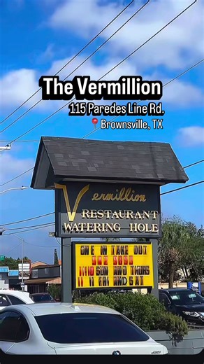 THE VERMILLION in Brownsville, Texas 🌟🌟🌟🌟🌟 I gave it five stars, what do you think 🥰 #thevermillion #rgvfoodie #rgvfood #brownsvilletx #956